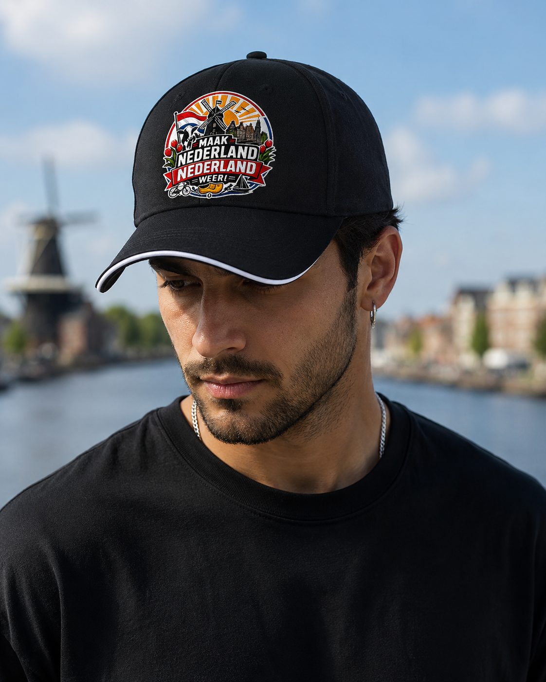 Maak Nederland Nederland Weer Cap – Black Edition