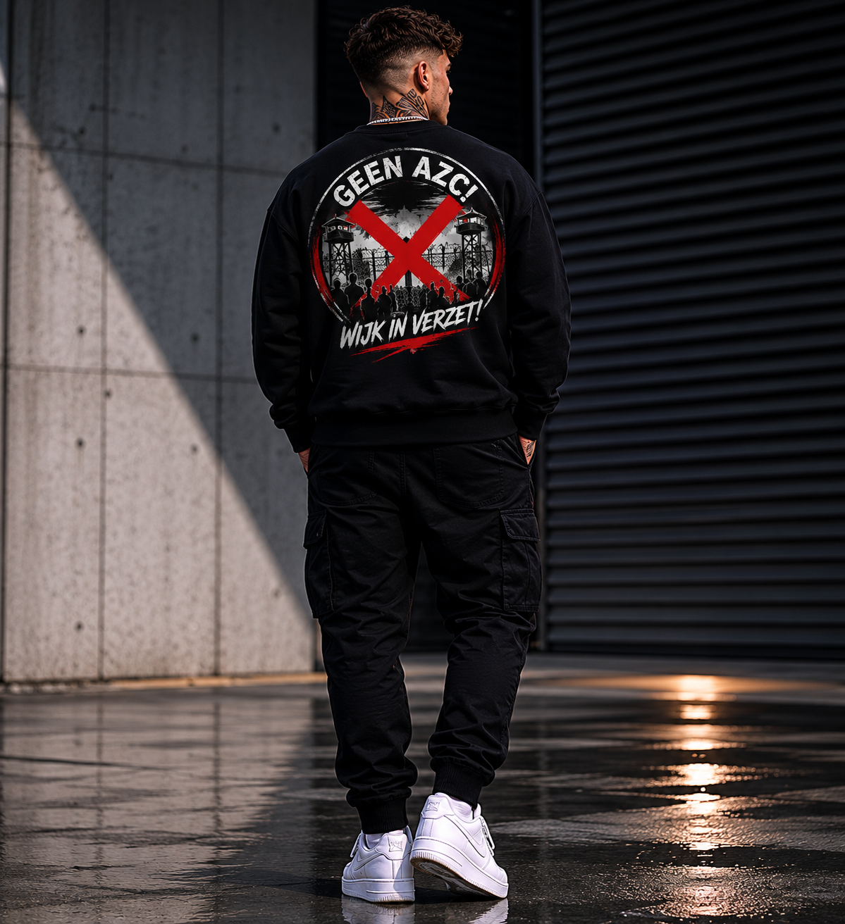 Anti AZC Trui – Black Edition