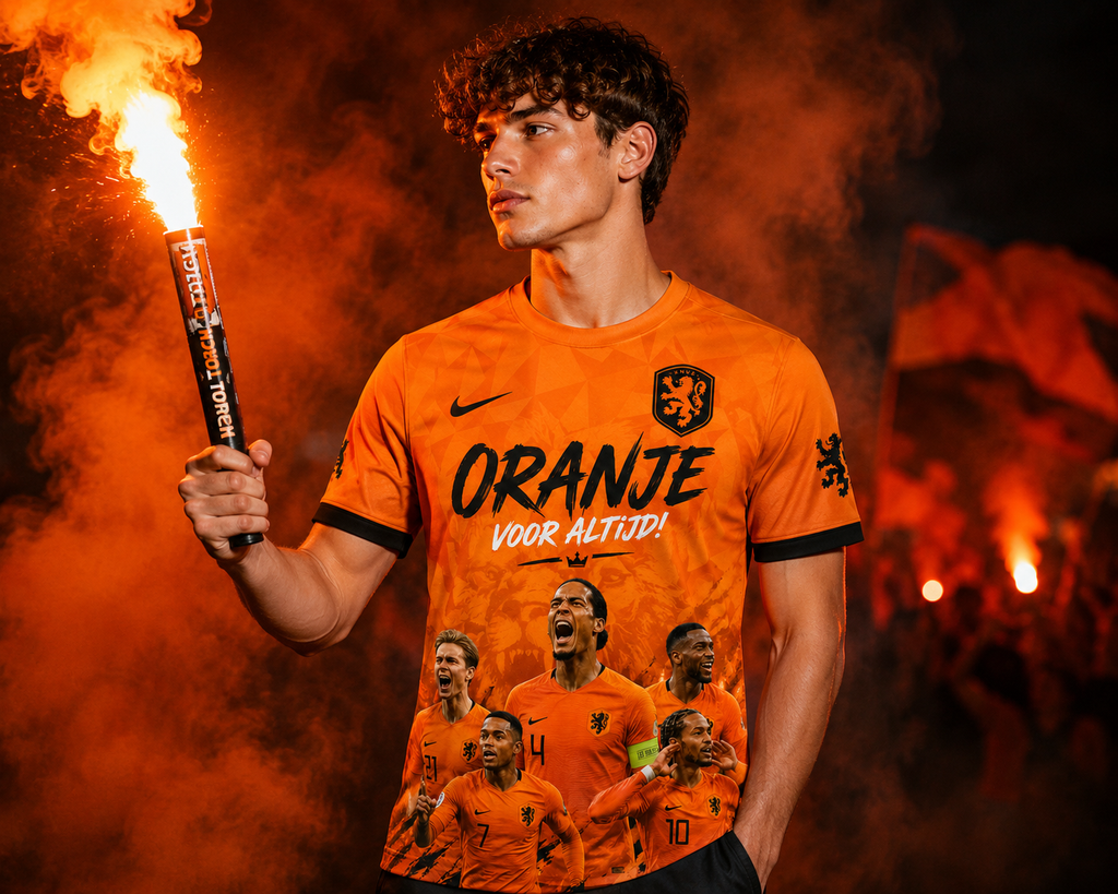 Oranje Voor Altijd™ WK 2026 Supportersshirt – Samen Voor Oranje