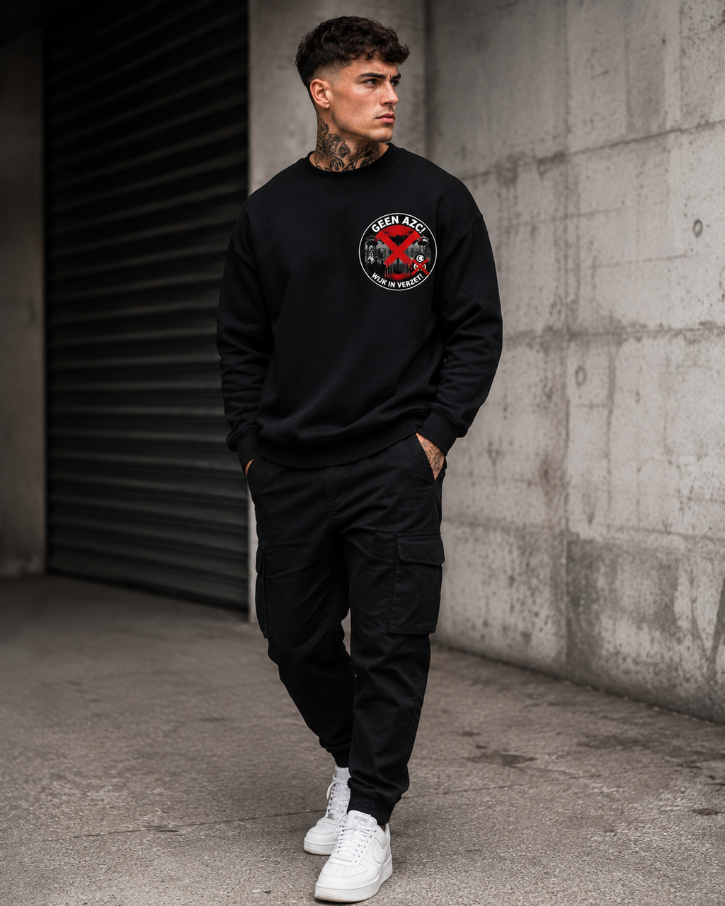 Anti AZC Trui – Black Edition