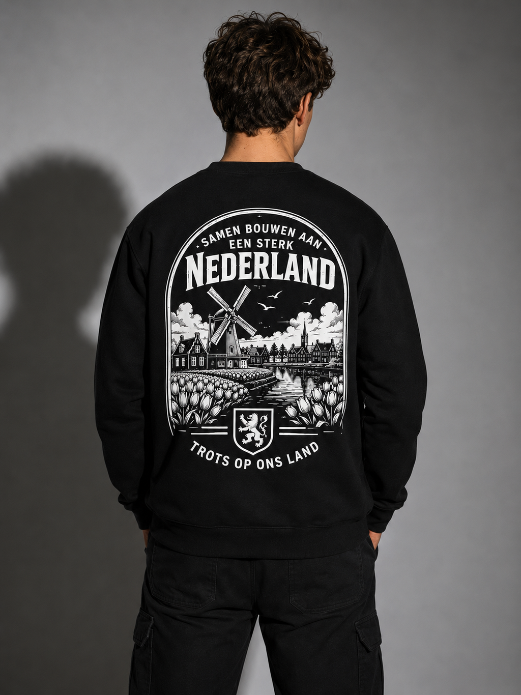 Nederland Legacy Crewneck – Black Edition
