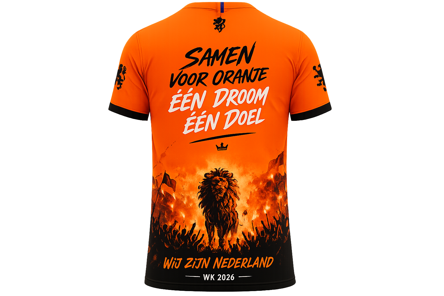Oranje Voor Altijd™ WK 2026 Supportersshirt – Samen Voor Oranje