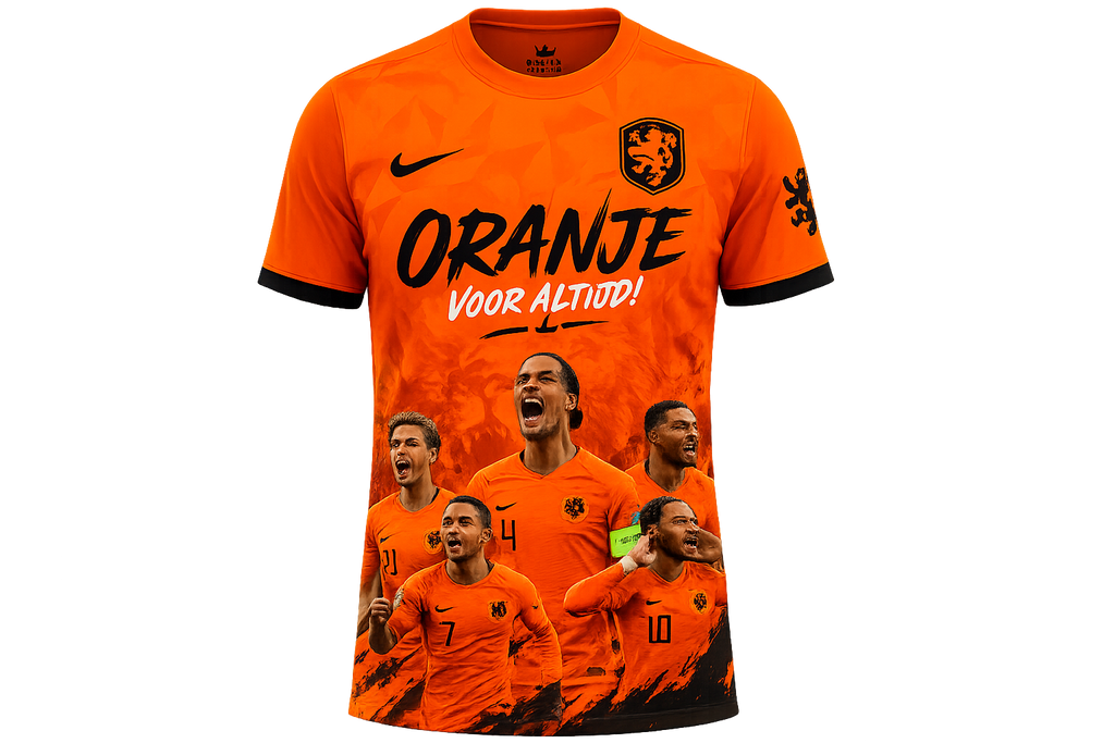 Oranje Voor Altijd™ WK 2026 Supportersshirt – Samen Voor Oranje